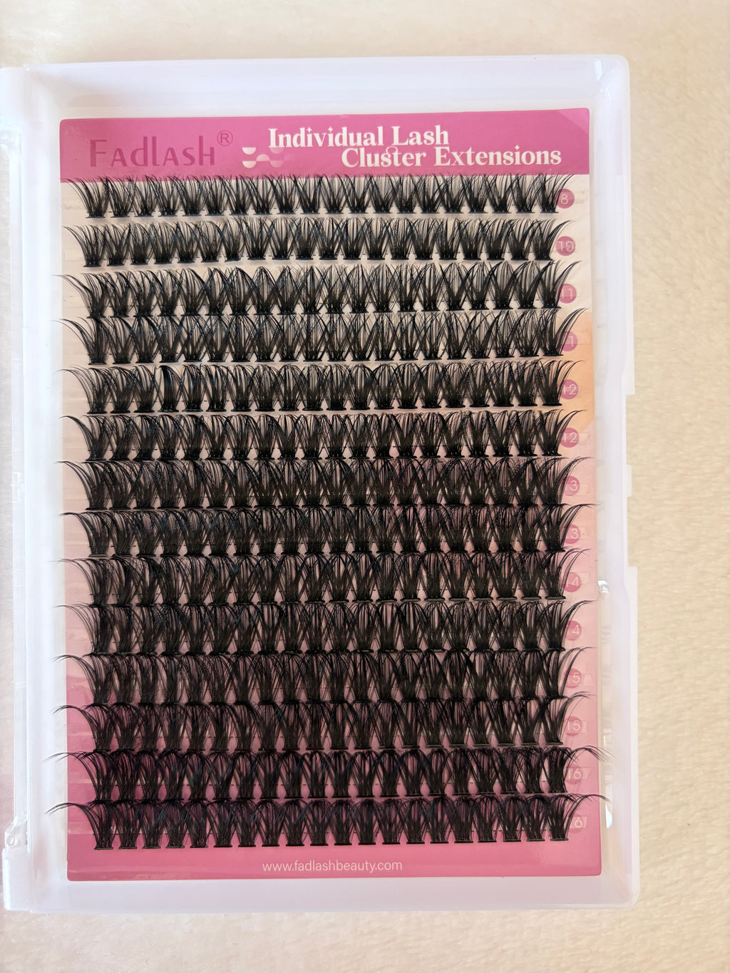 Lash clusters 8mm-16mm
