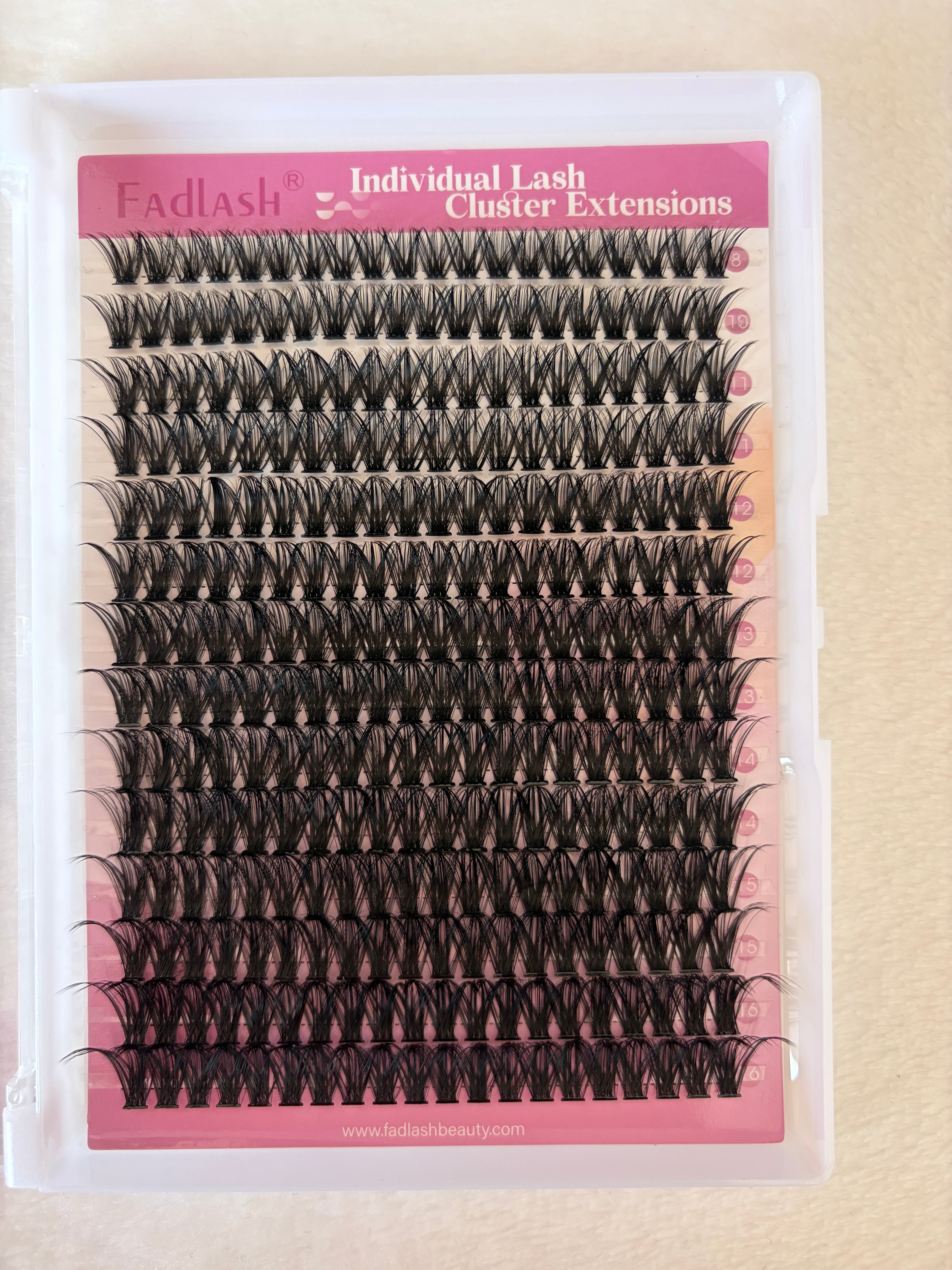 Lash clusters 8mm-16mm